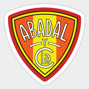 Abadal Sticker